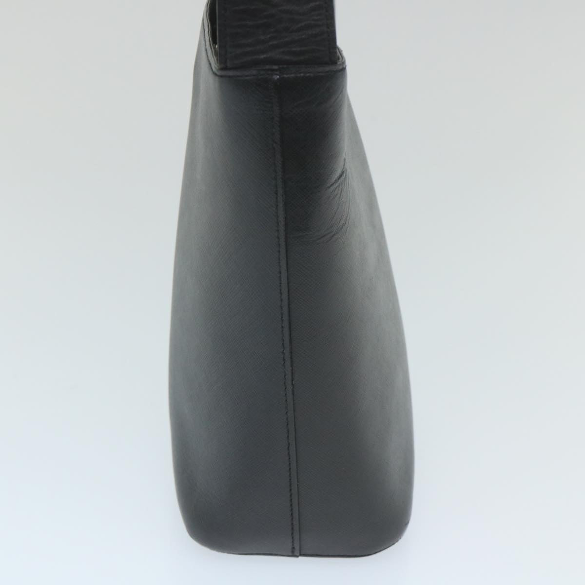 BurberrySs Shoulder Bag Leather Black Auth ep2237