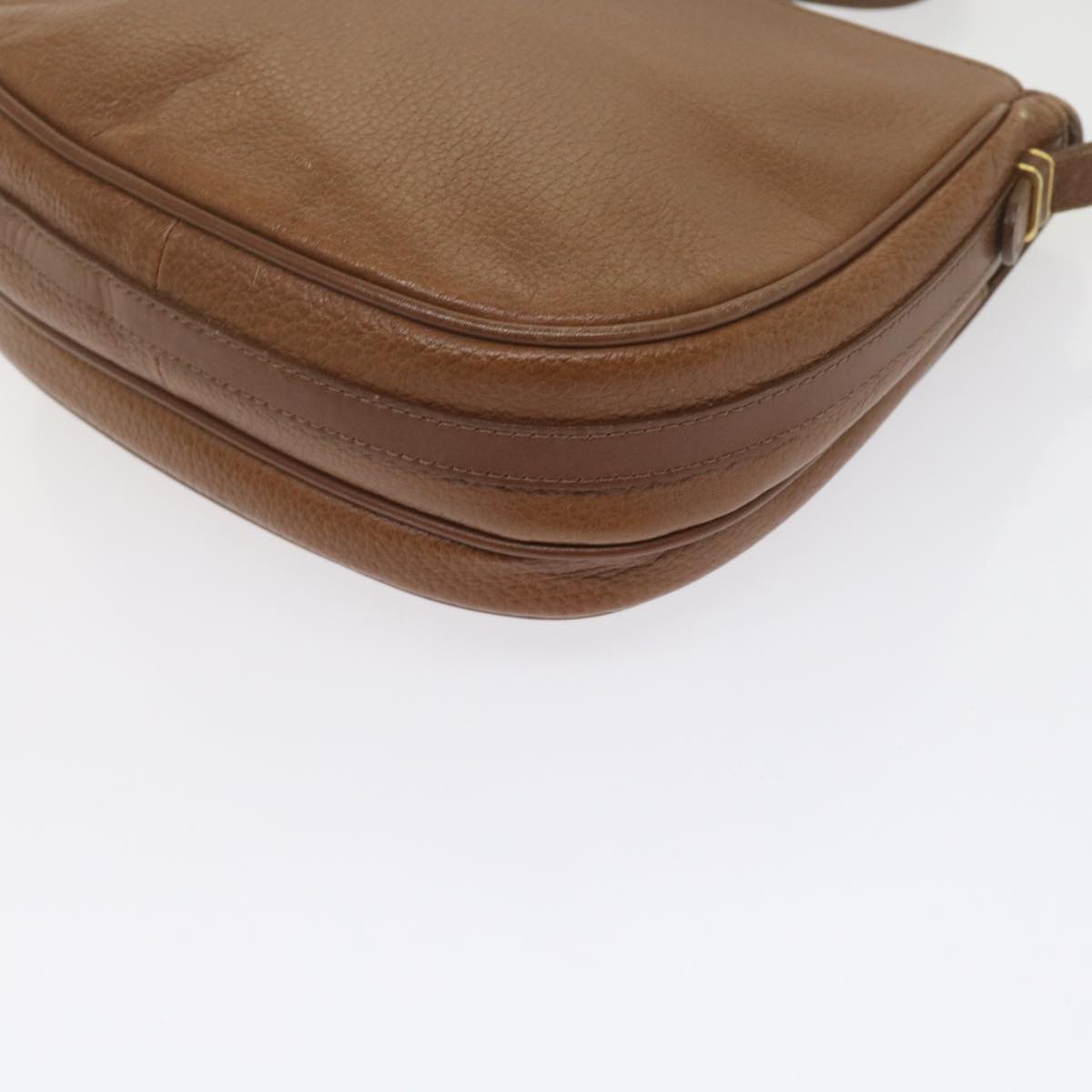 BurberrySs Shoulder Bag Leather Brown Auth ep2643