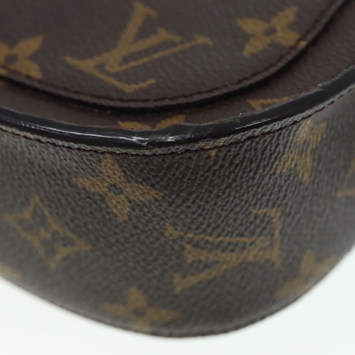 LOUIS VUITTON Monogram Saint Cloud GM Shoulder Bag M51242 LV Auth ep5215