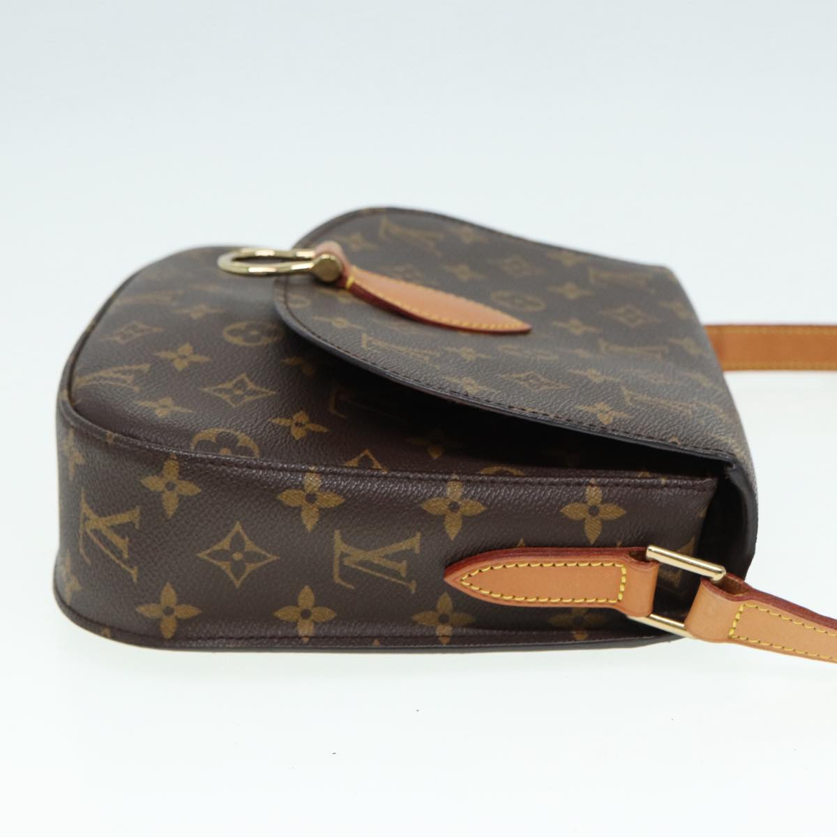 LOUIS VUITTON Monogram Saint Cloud GM Shoulder Bag M51242 LV Auth ep5215
