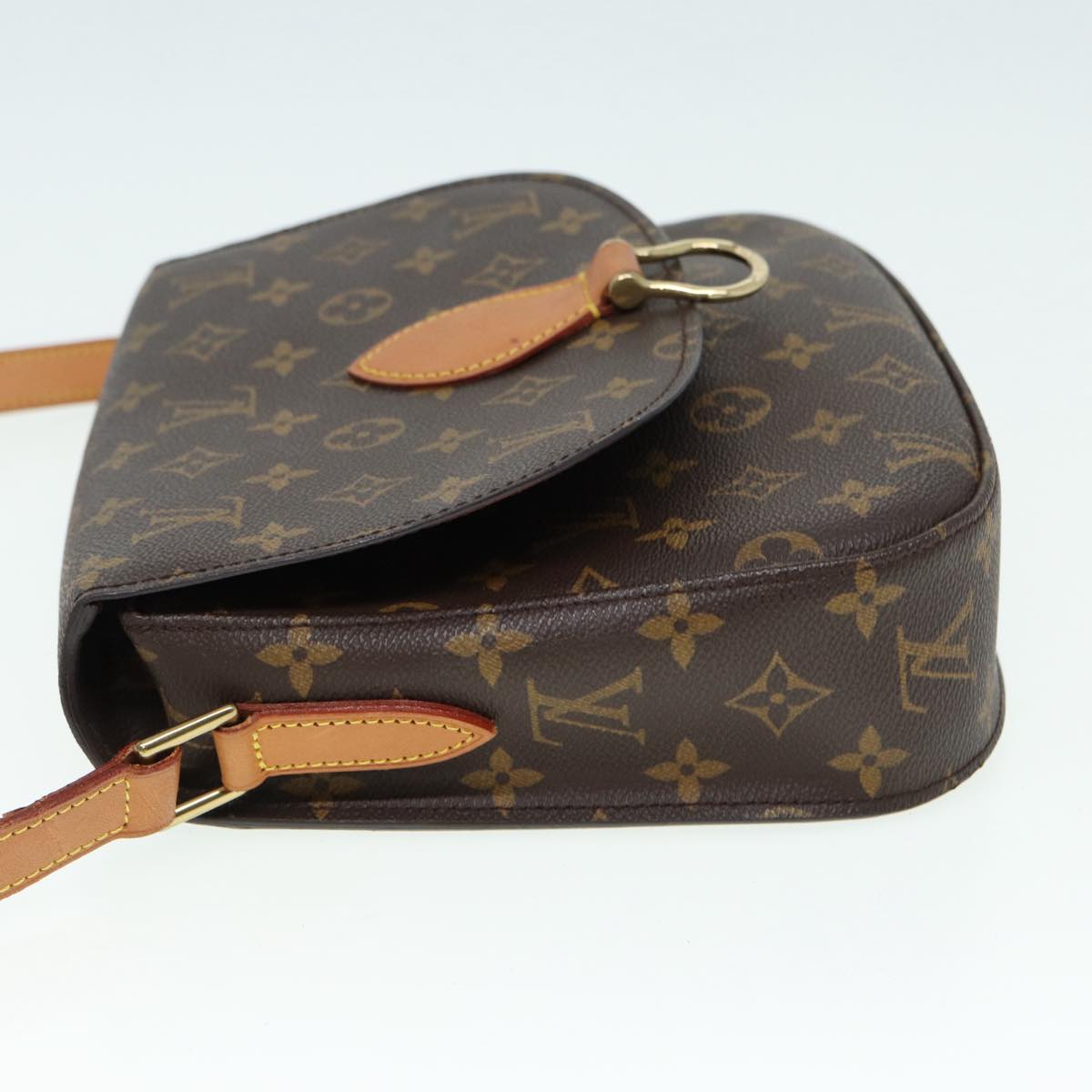 LOUIS VUITTON Monogram Saint Cloud GM Shoulder Bag M51242 LV Auth ep5215