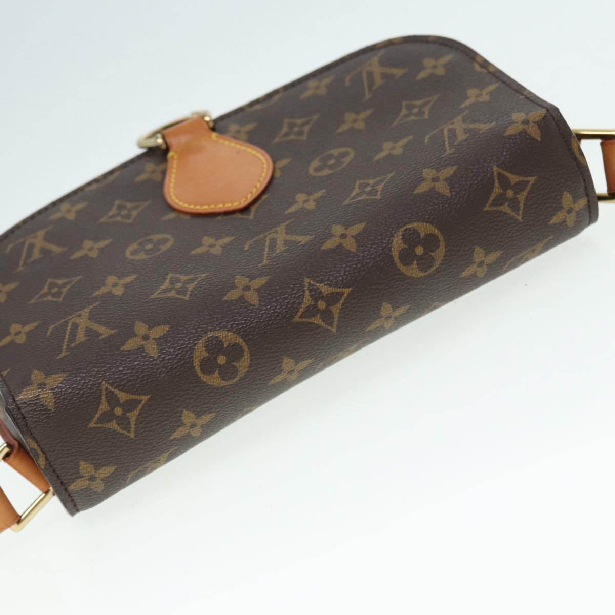 LOUIS VUITTON Monogram Saint Cloud GM Shoulder Bag M51242 LV Auth ep5215