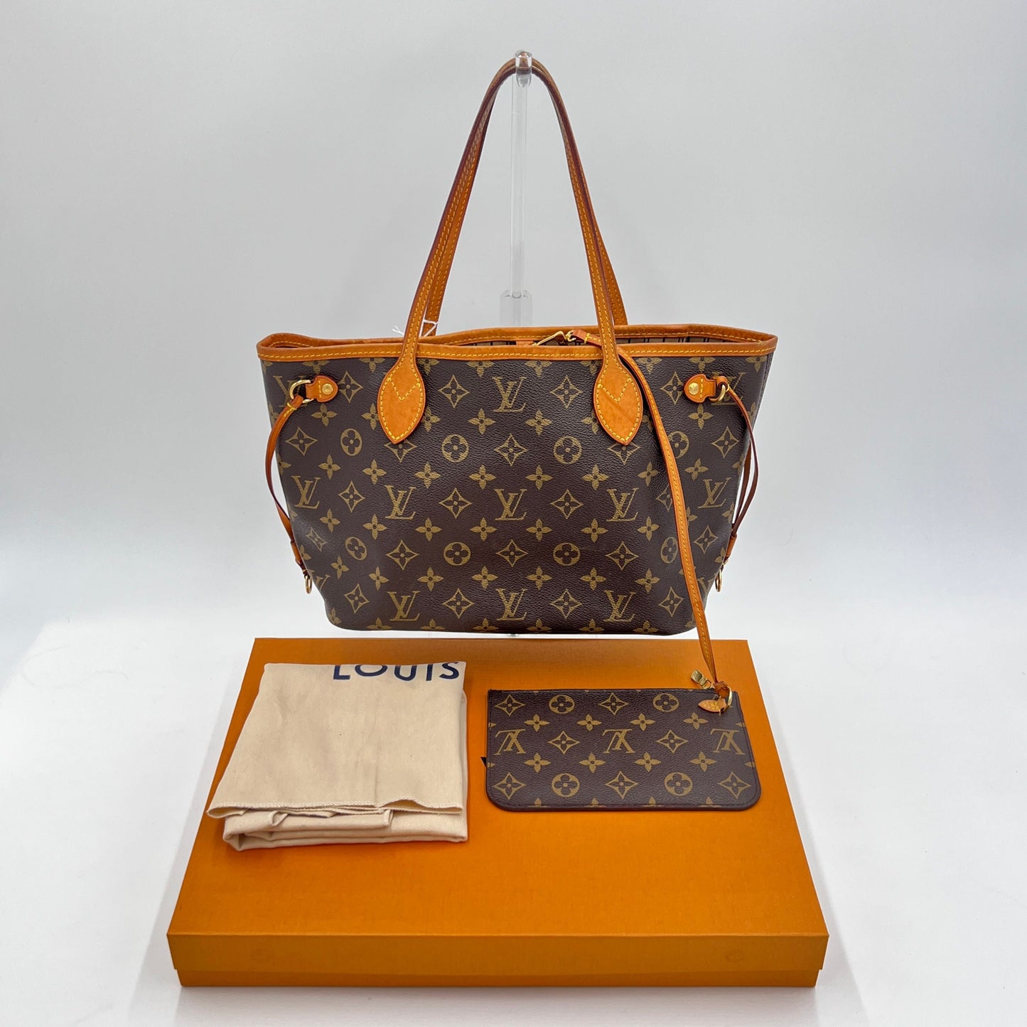 Louis Vuitton LV Monogram Neverfull PM Vintage - Brown Shoulder Bags, Handbags AG462O