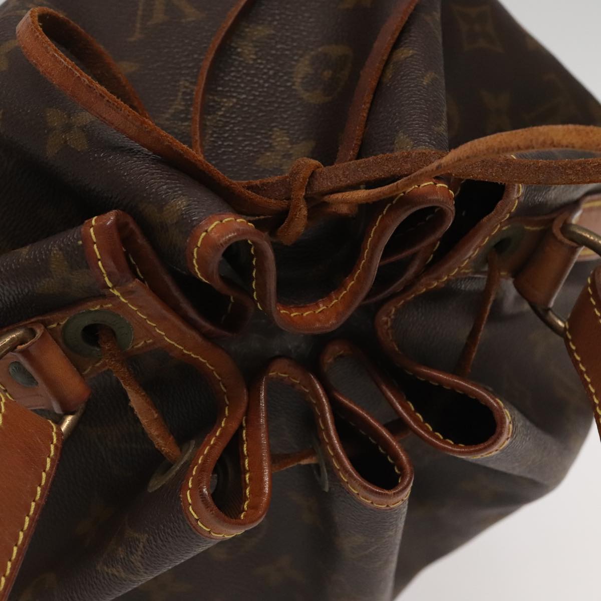 Louis Vuitton Petit Noé Canvas Shoulder Bag