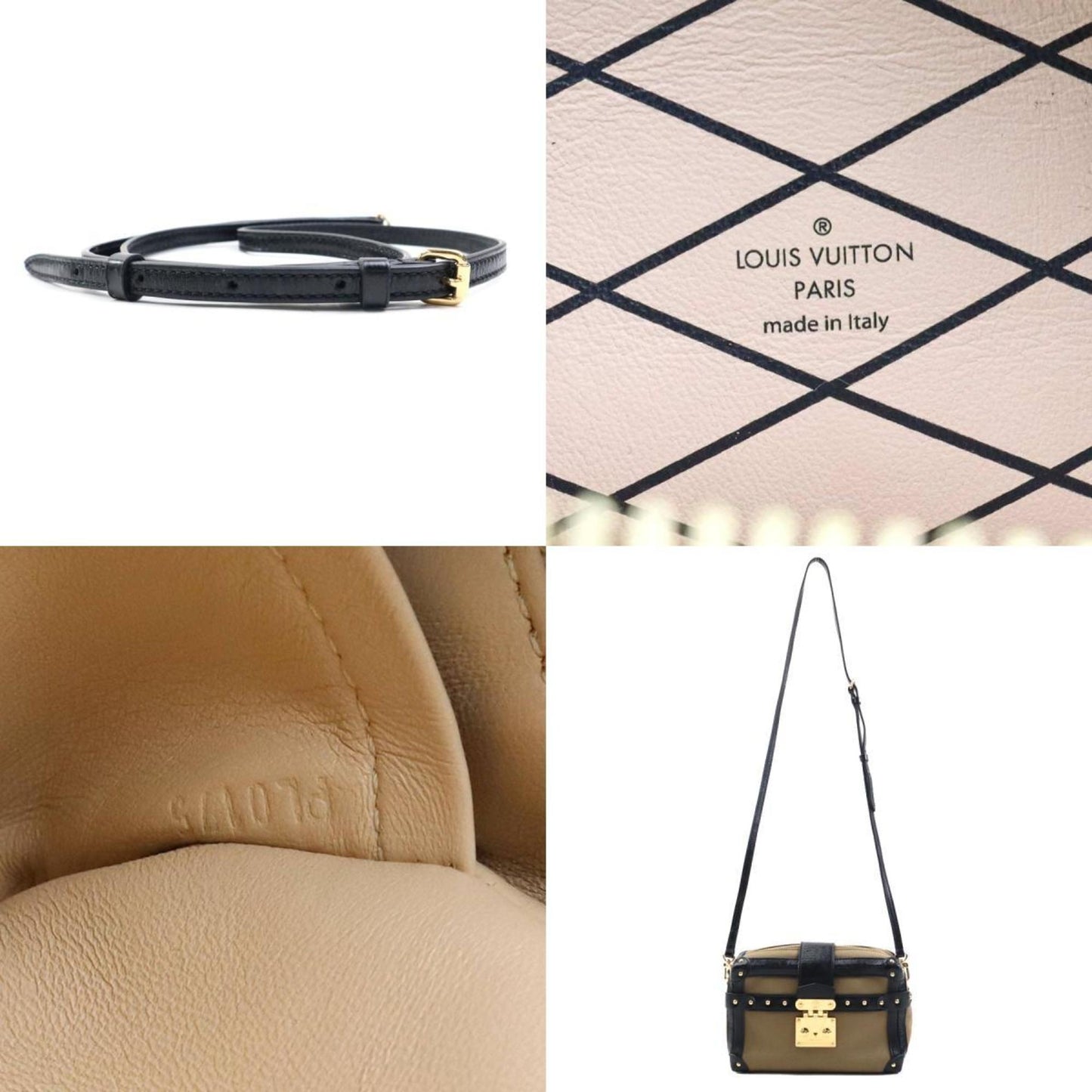 Louis Vuitton Canvas Leather Shoulder Bag