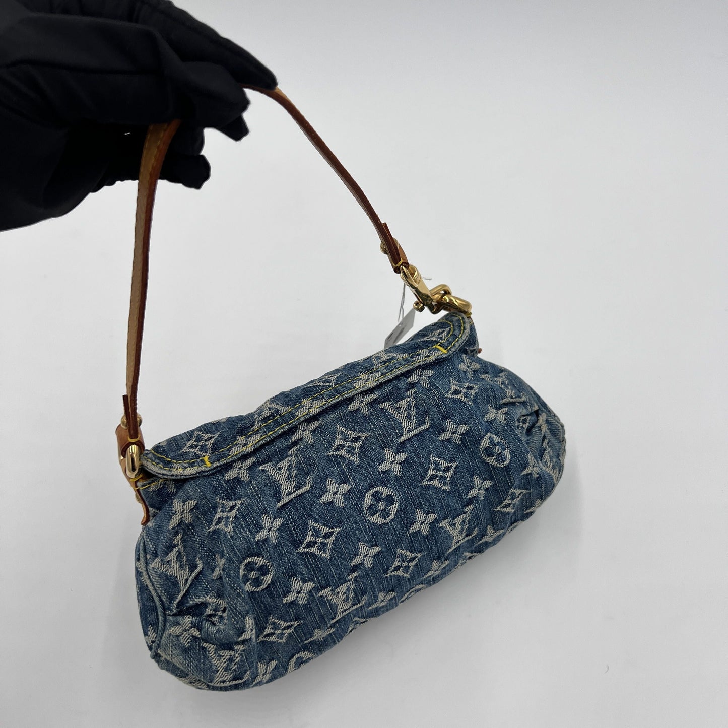 Louis Vuitton LV Monogram Pleaty Mini Vintage - Blue Shoulder Bags, Handbags AE605O
