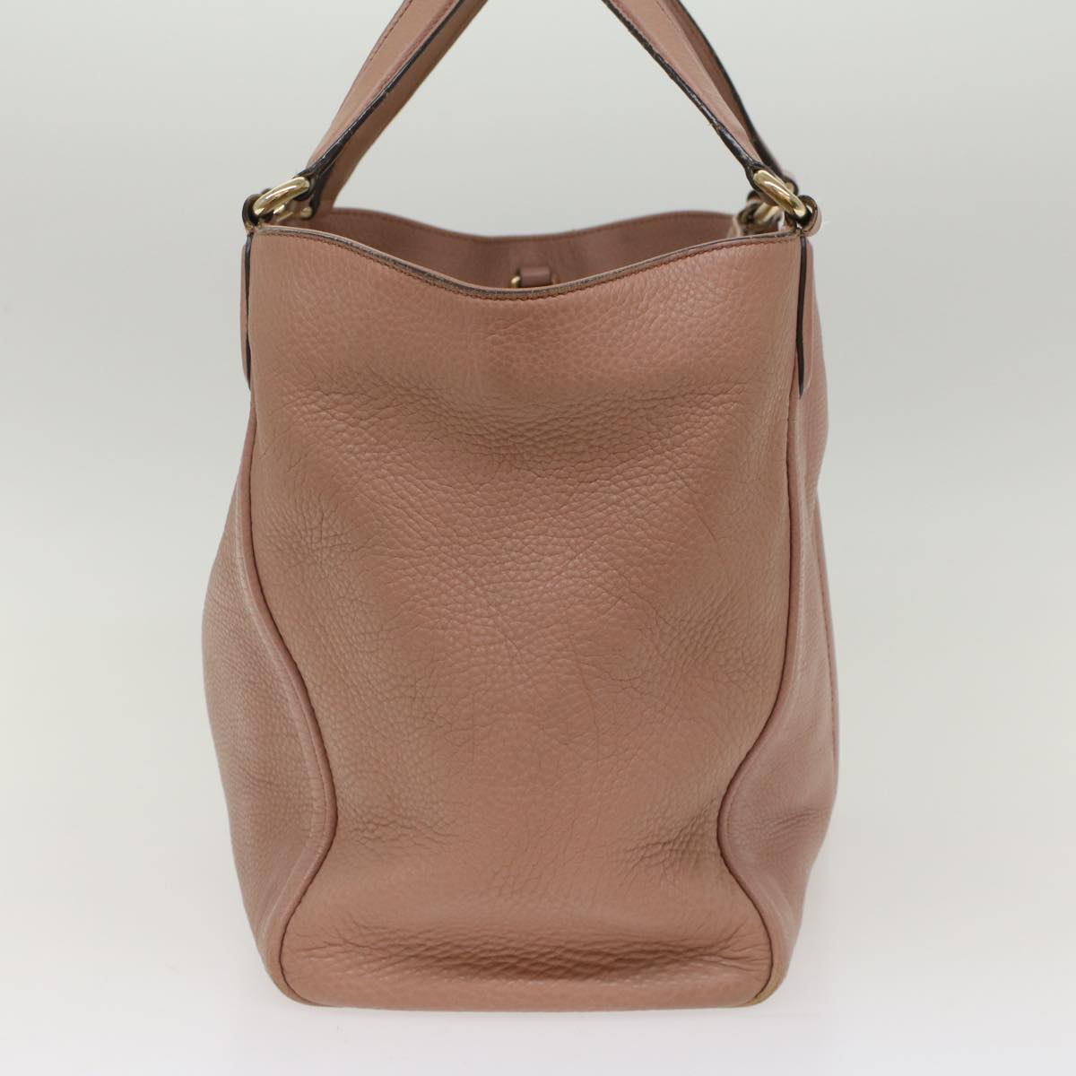 GUCCI Soho Shoulder Bag Leather Pink 282309 fm2589