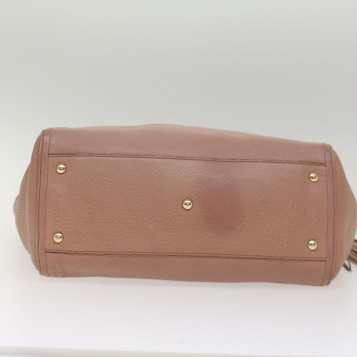 GUCCI Soho Shoulder Bag Leather Pink 282309 fm2589