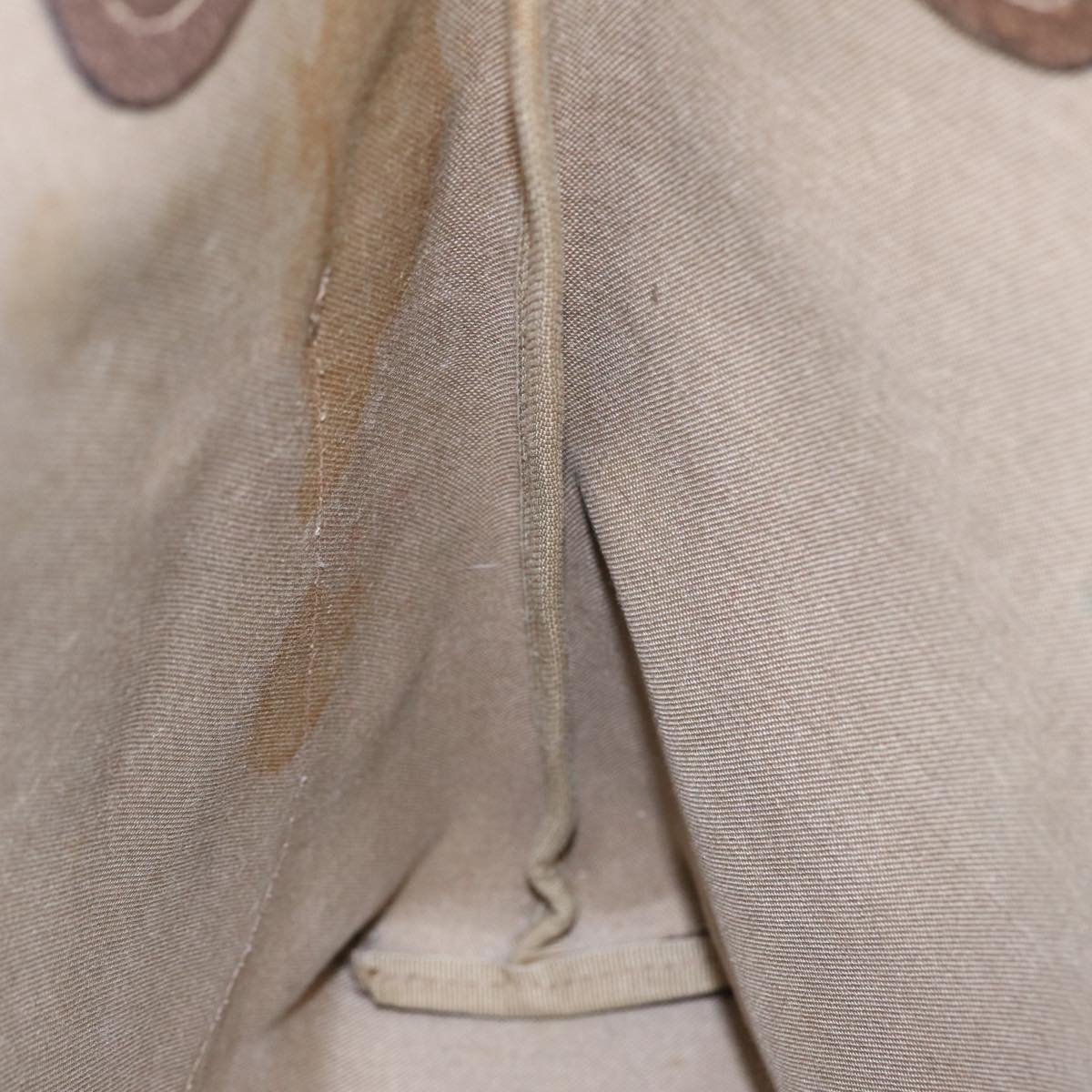 GUCCI GG Supreme Web Sherry Line Tote Bag PVC Beige 39 02 003 Auth fm3734