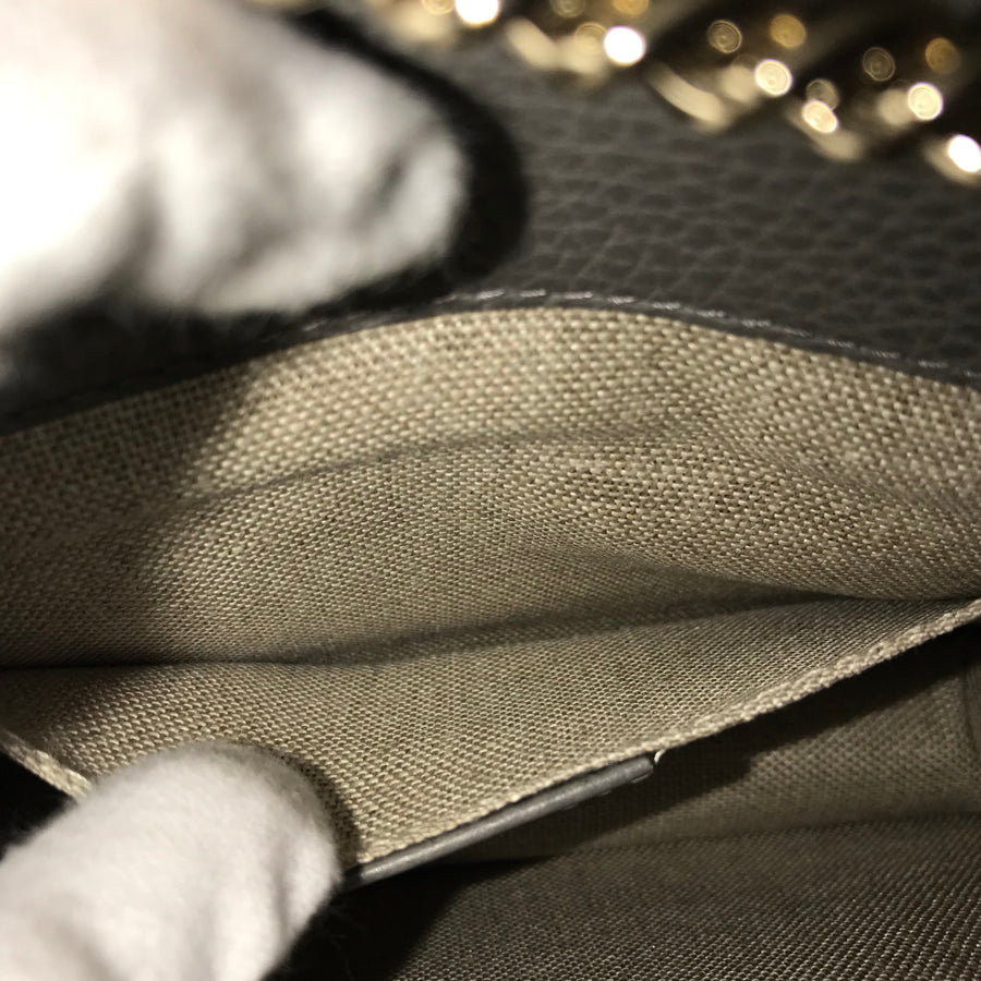 GUCCI Interlocking G Chain Shoulder Shoulder Bag