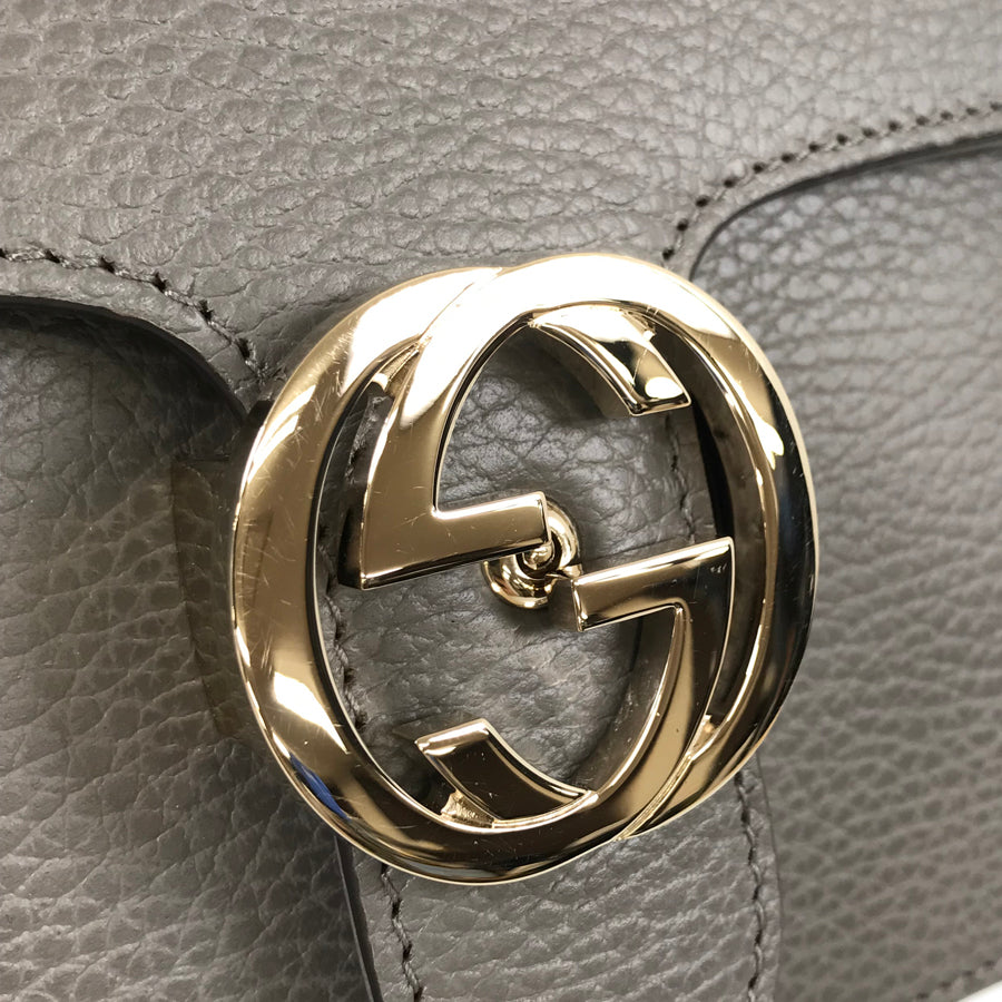 GUCCI Interlocking G Chain Shoulder Shoulder Bag
