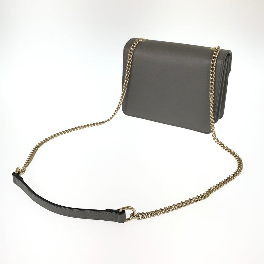 GUCCI Interlocking G Chain Shoulder Shoulder Bag