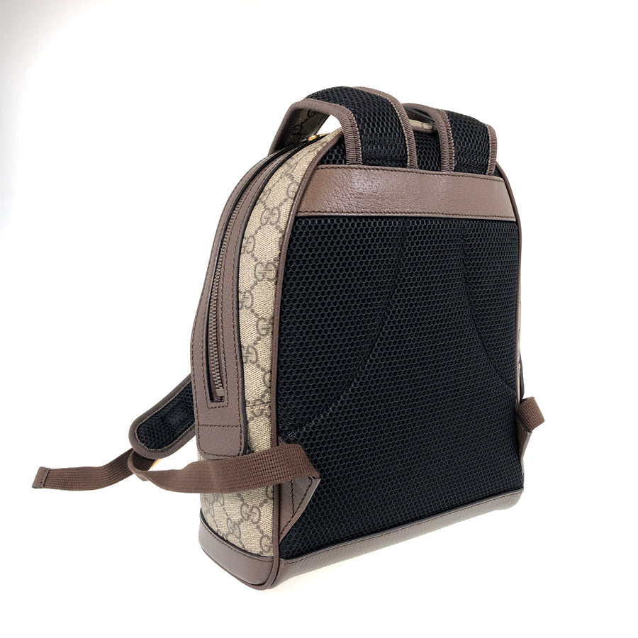 GUCCI GG Supreme GG Small Backpack Double G Backpack Backpack