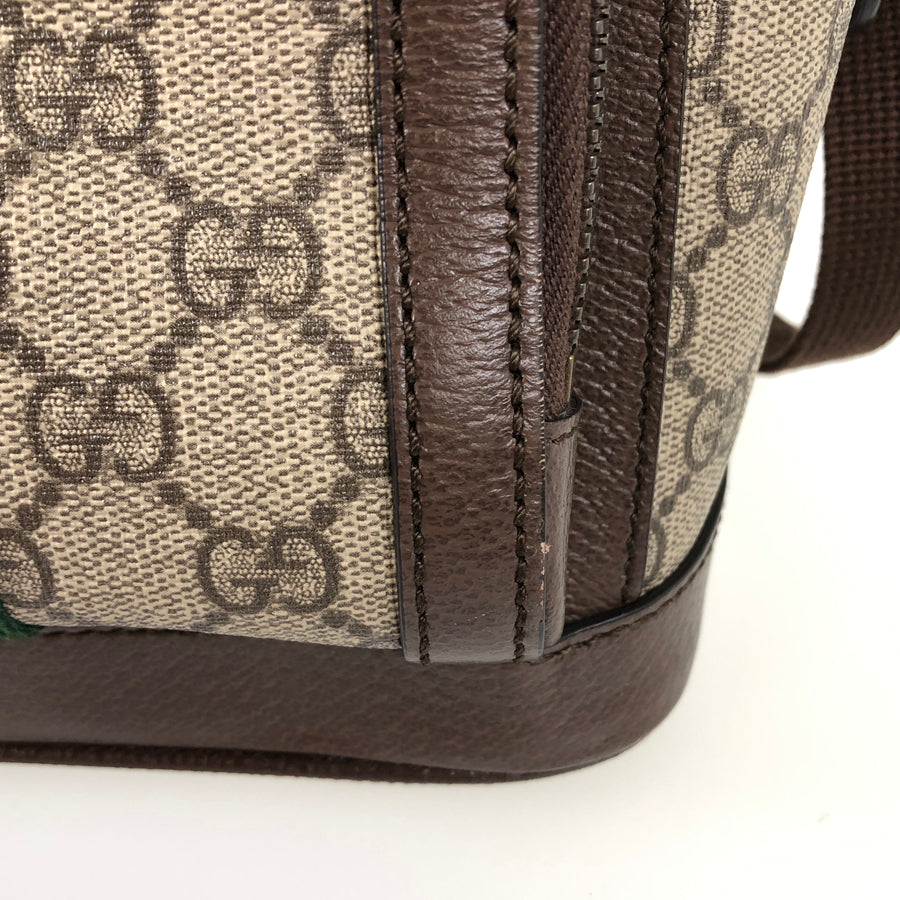 GUCCI GG Supreme GG Small Backpack Double G Backpack Backpack