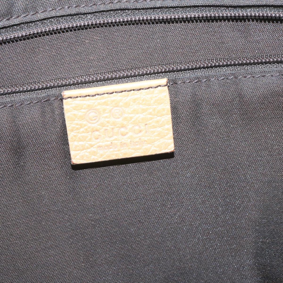 GUCCI Princy Line Tote Bag Leather Beige am1445g
