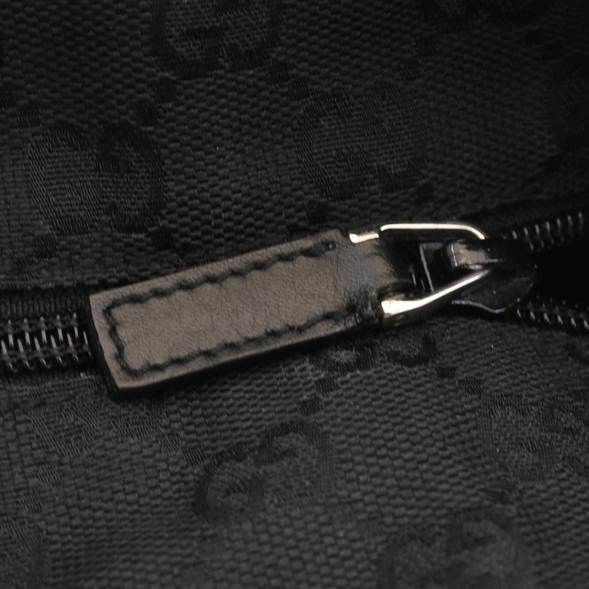 GUCCI GG Canvas Tote Bag Black am2078g