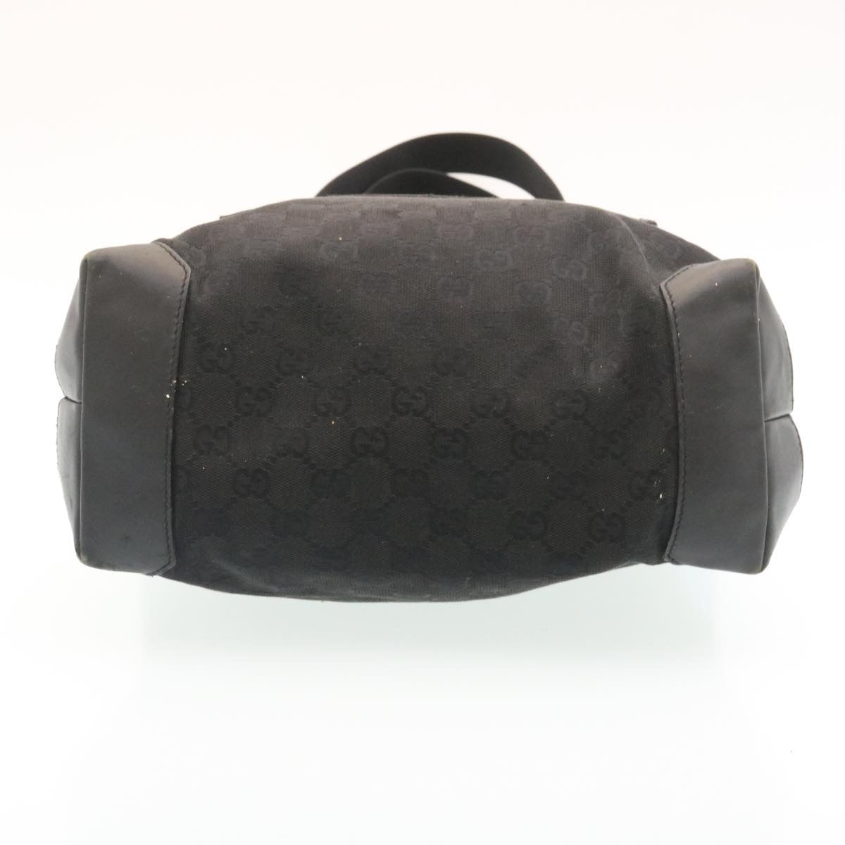 GUCCI GG Canvas Tote Bag Black am2078g