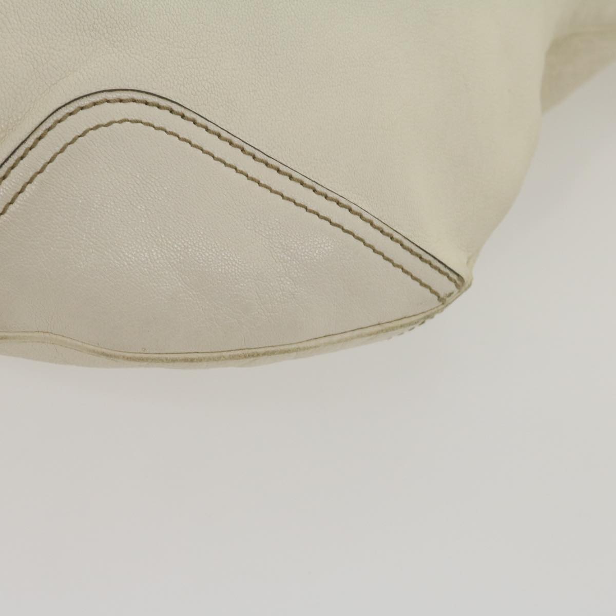 GUCCI Shoulder Bag Leather White am2557g