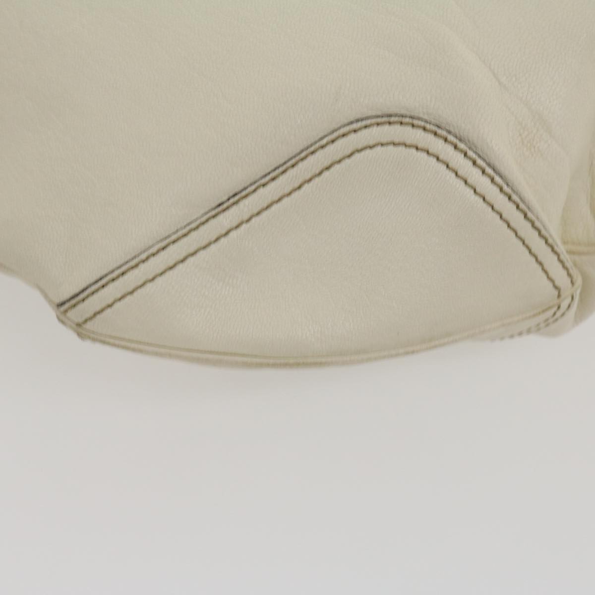 GUCCI Shoulder Bag Leather White am2557g
