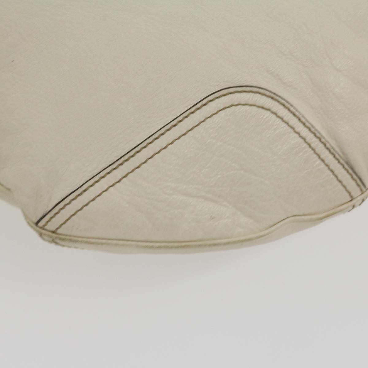 GUCCI Shoulder Bag Leather White am2557g
