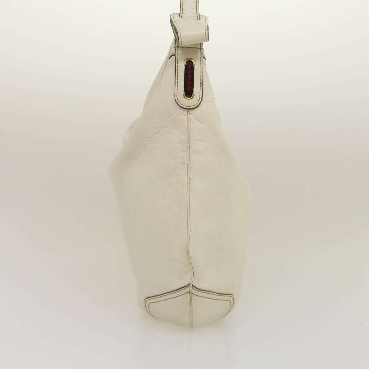 GUCCI Shoulder Bag Leather White am2557g