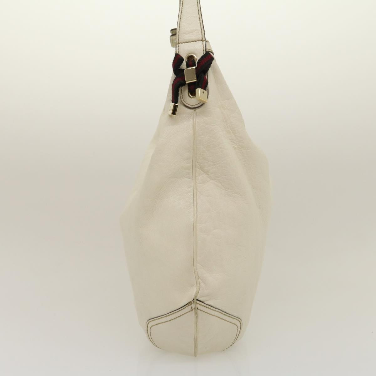 GUCCI Shoulder Bag Leather White am2557g