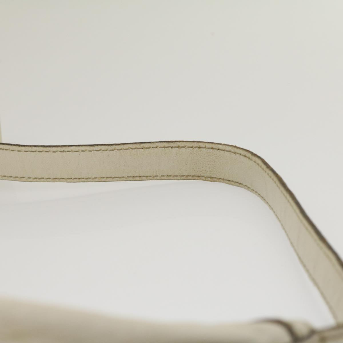 GUCCI Shoulder Bag Leather White am2557g