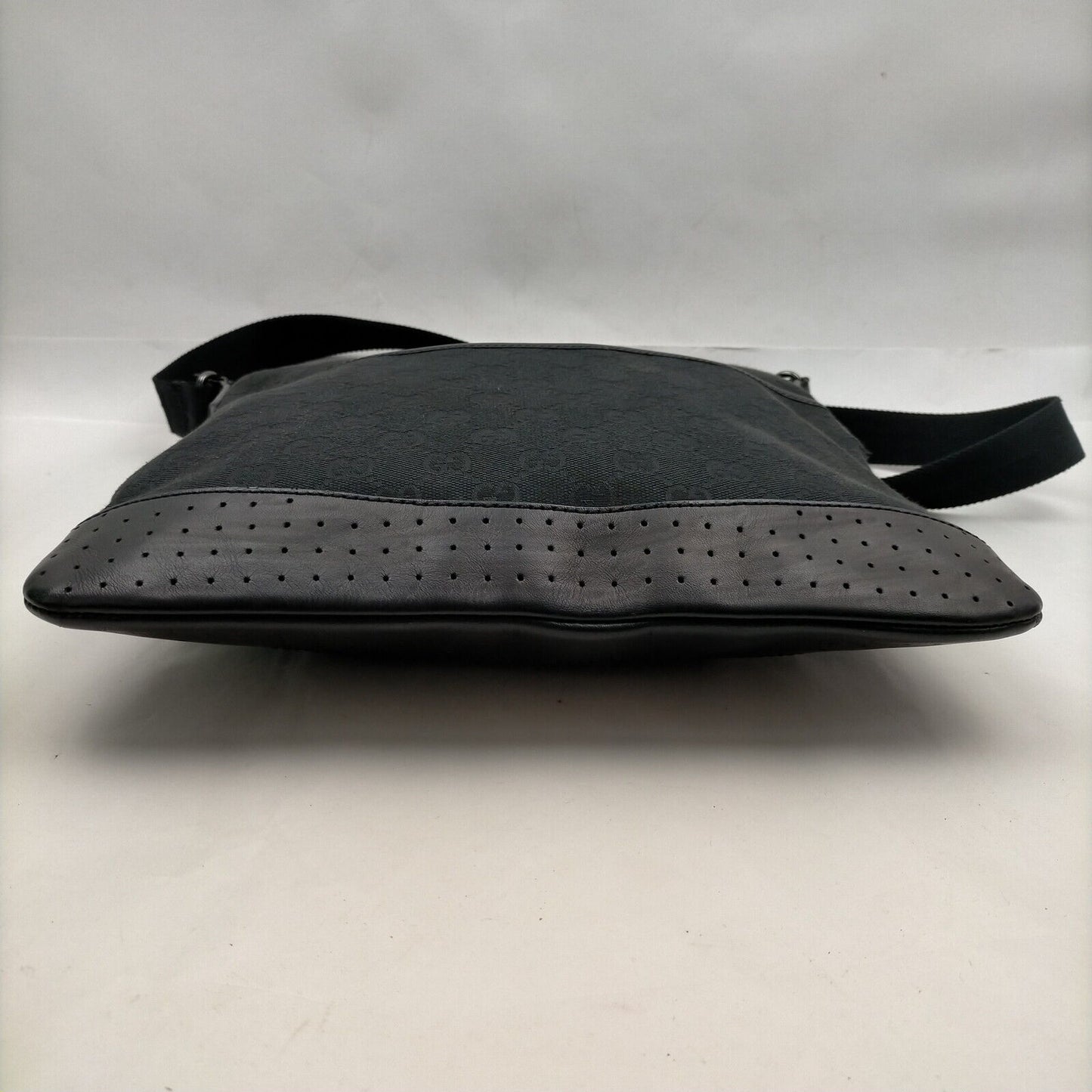 Gucci Black Canvas Crossbody Bag