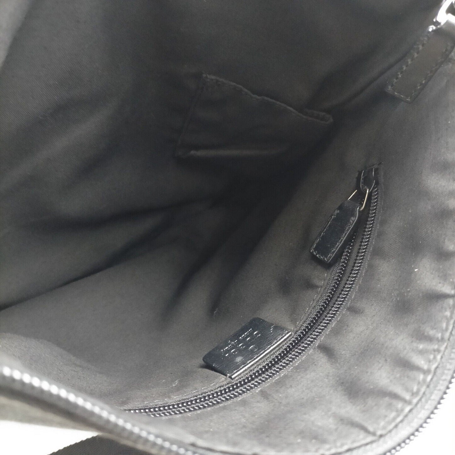 Gucci Black Canvas Crossbody Bag