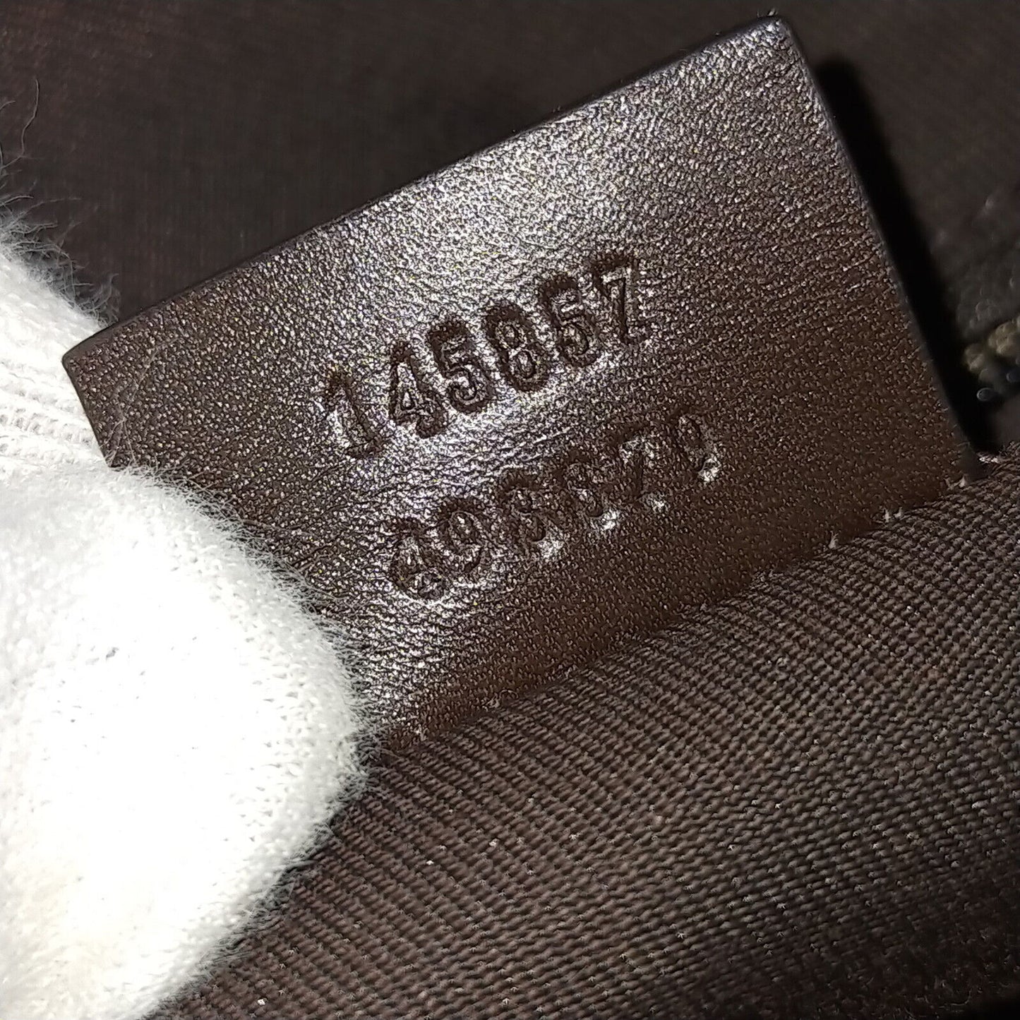 Gucci Brown Canvas Crossbody Bag
