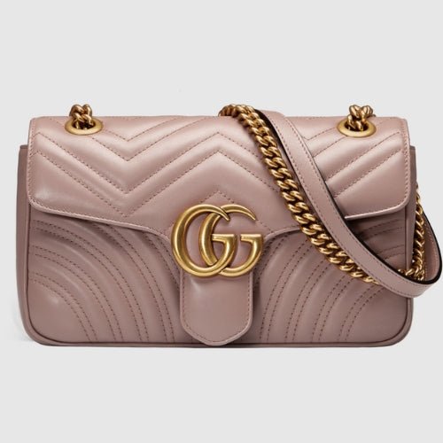 GUCCI GG Marmont Small matelass'e shoulder bag
