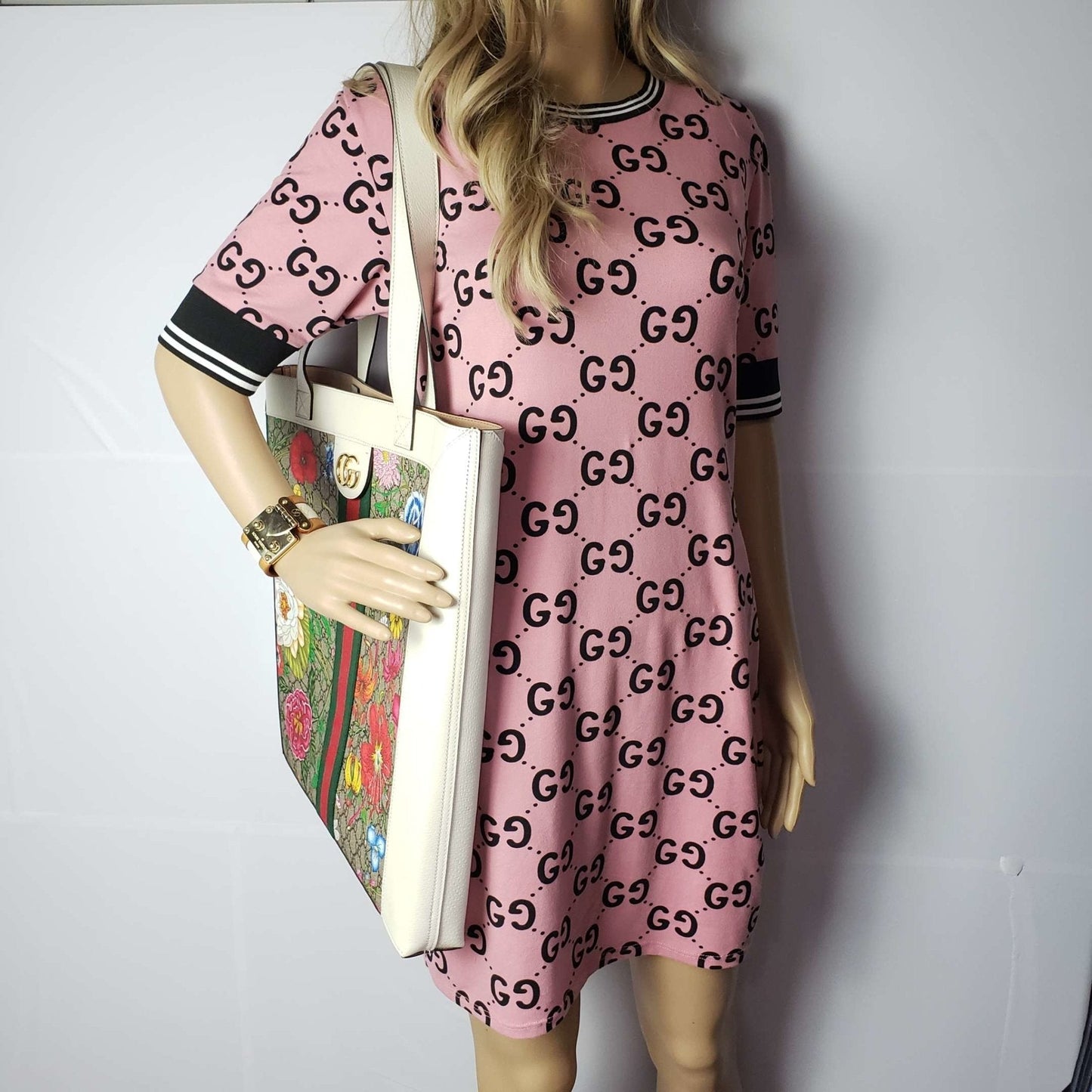 Gucci GG Ophidia Flora Large Tote Bag Brand New