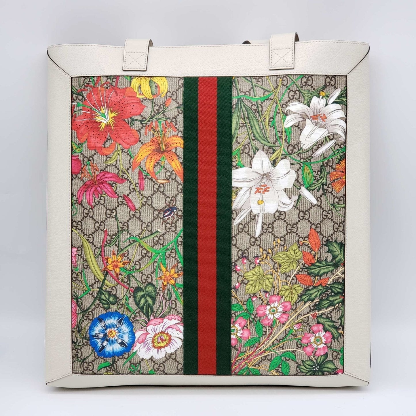 Gucci GG Ophidia Flora Large Tote Bag Brand New