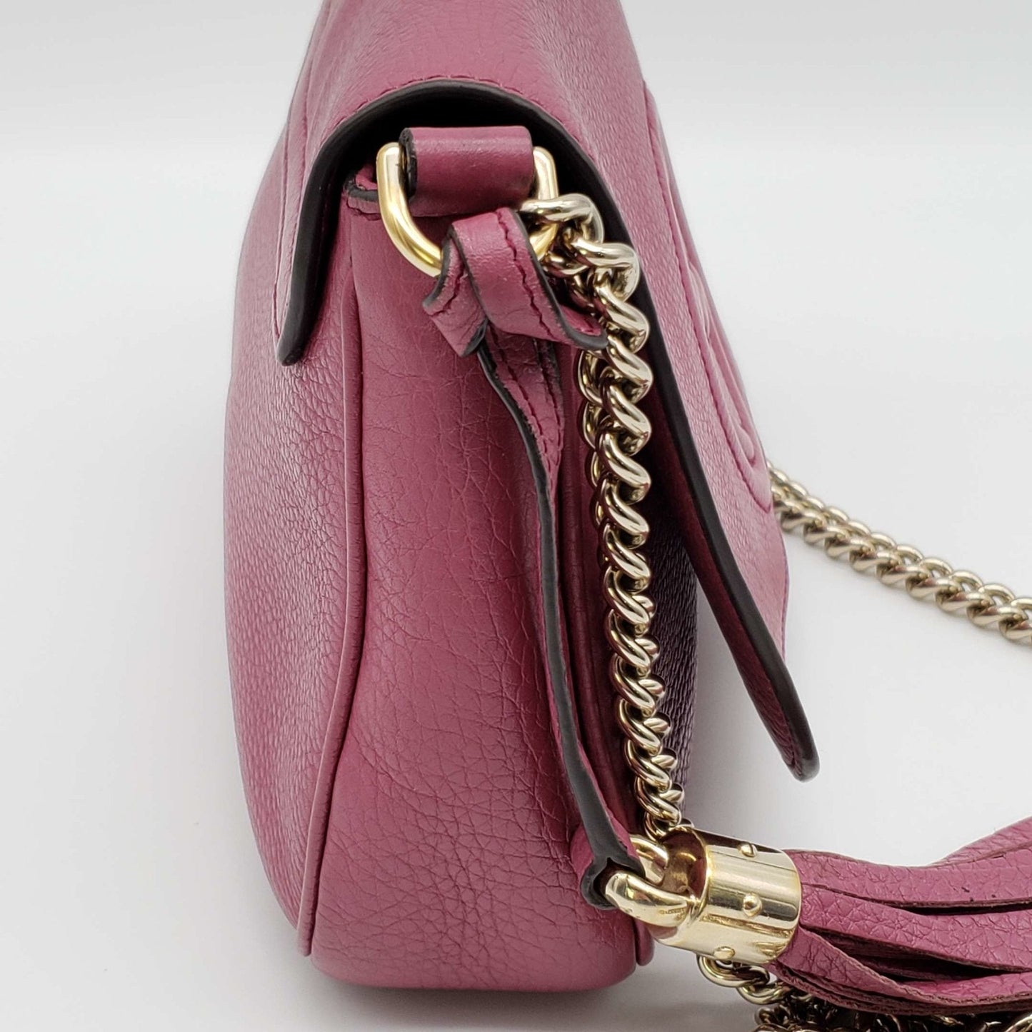 Gucci GG Soho on Chain Crossbody Shoulder Bag