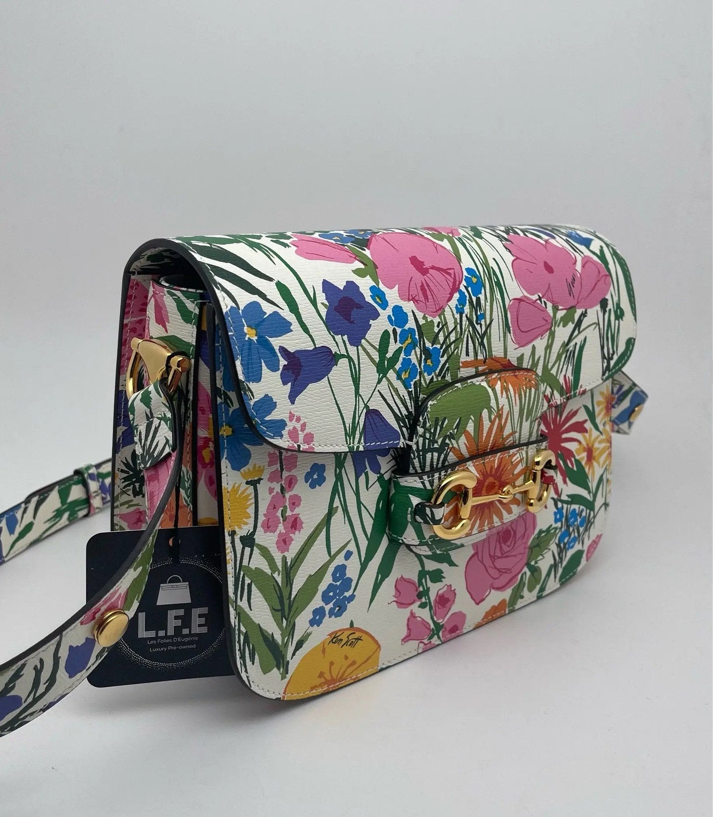 Gucci - Sac à main Horsebit x Ken Scott