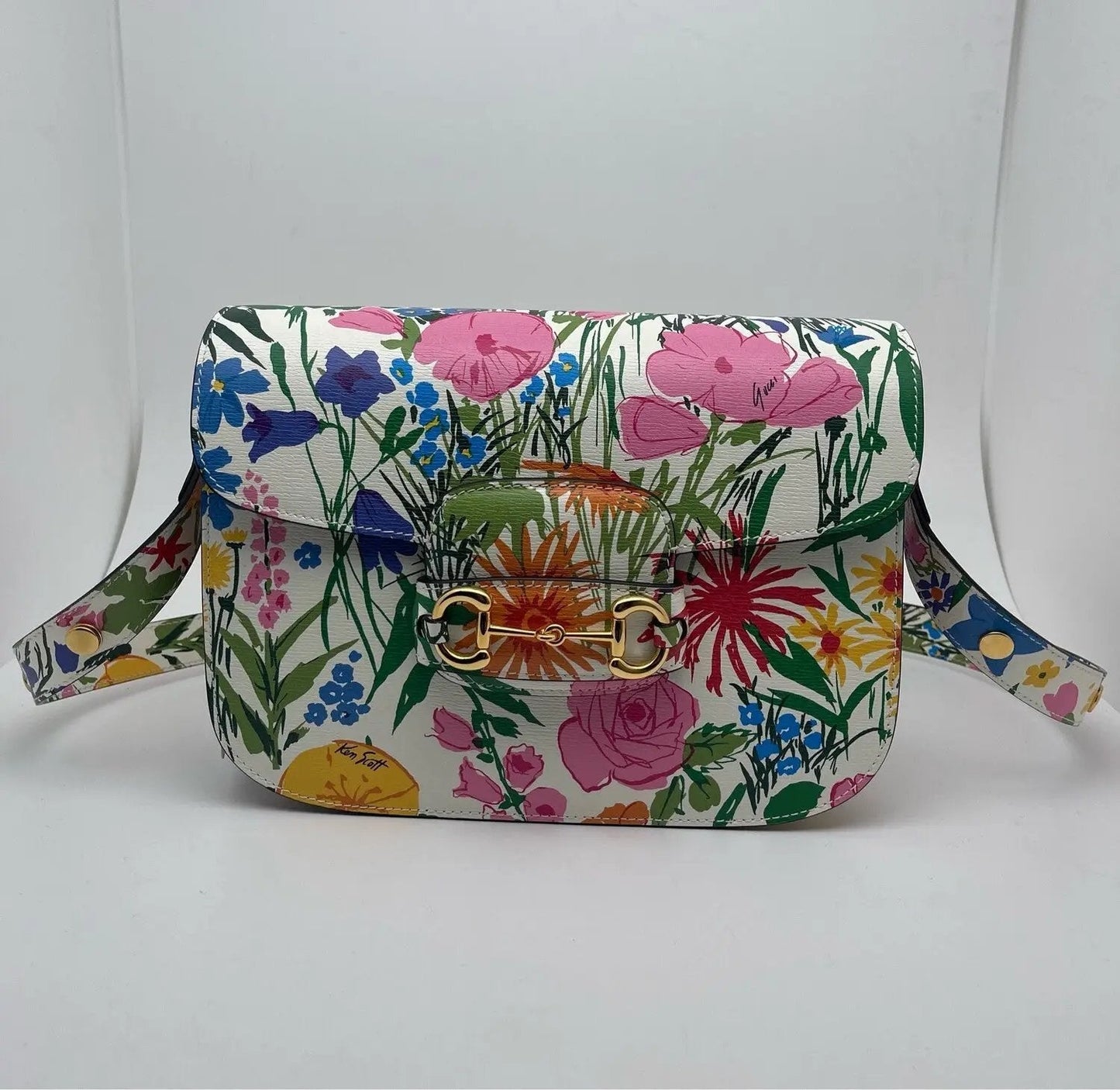 Gucci - Sac à main Horsebit x Ken Scott
