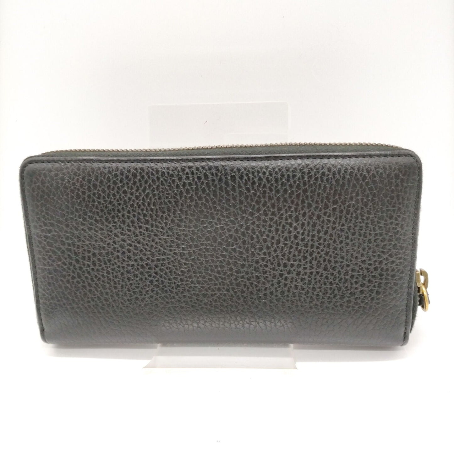 Gucci Zippy Black Leather Wallet