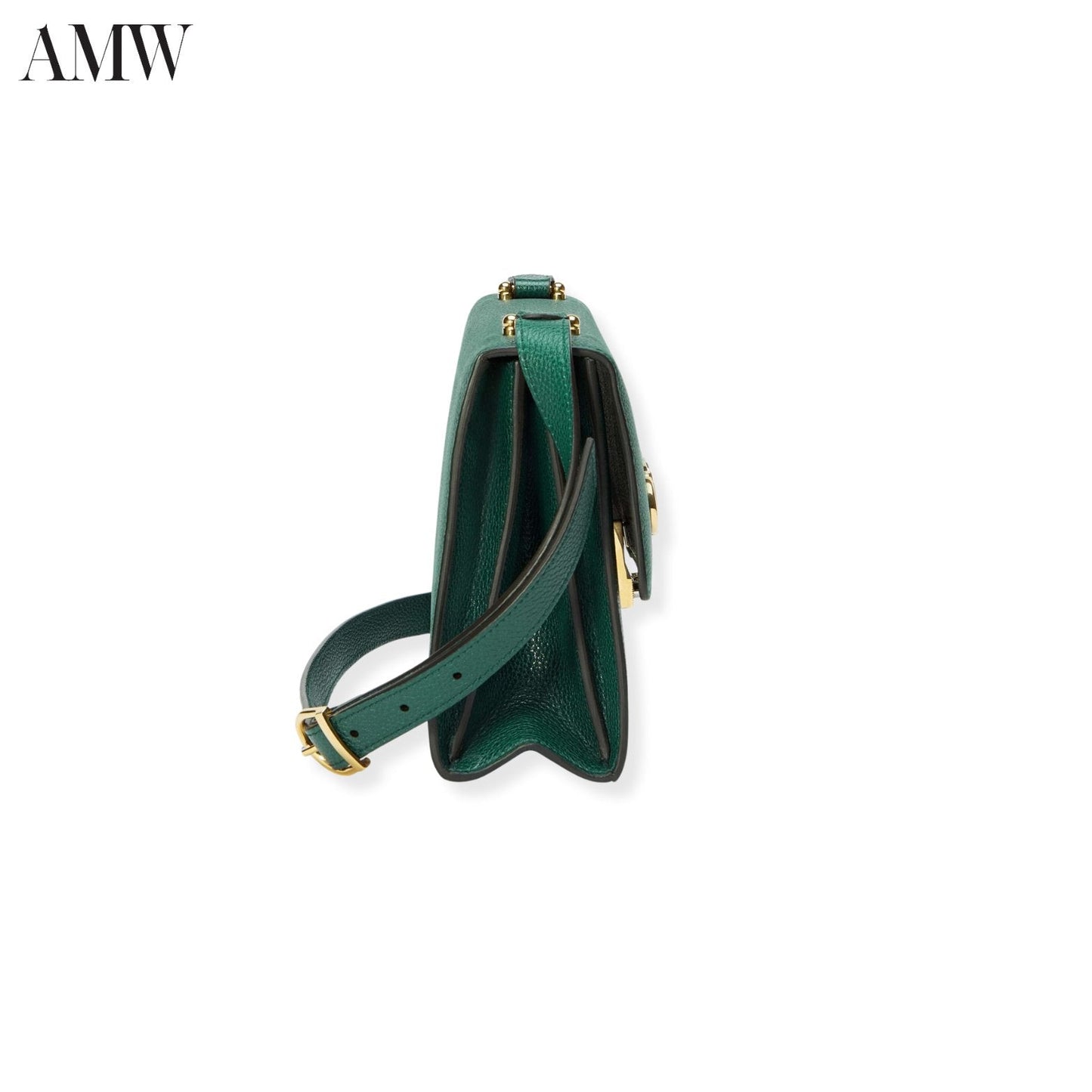 GUCCI Zumi Grainy Leather Small Shoulder Bag