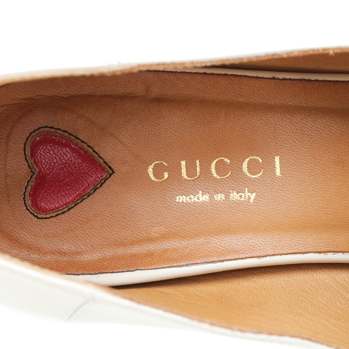 Gucci Tricoloe Double G Mid Heel Loafers 36