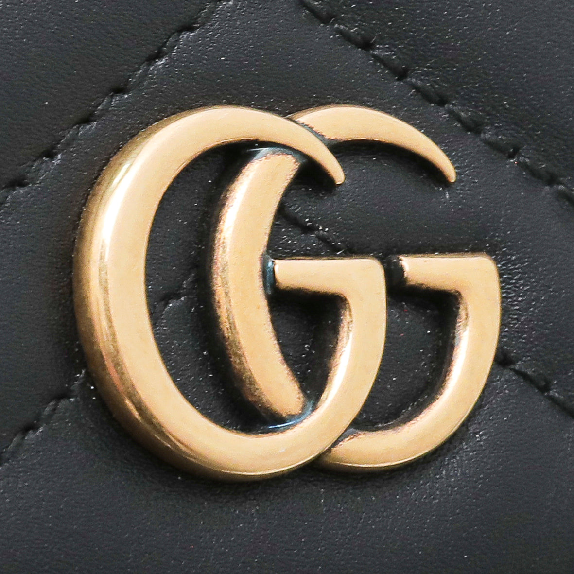 Gucci Black GG Marmont Mini Backpack Bag
