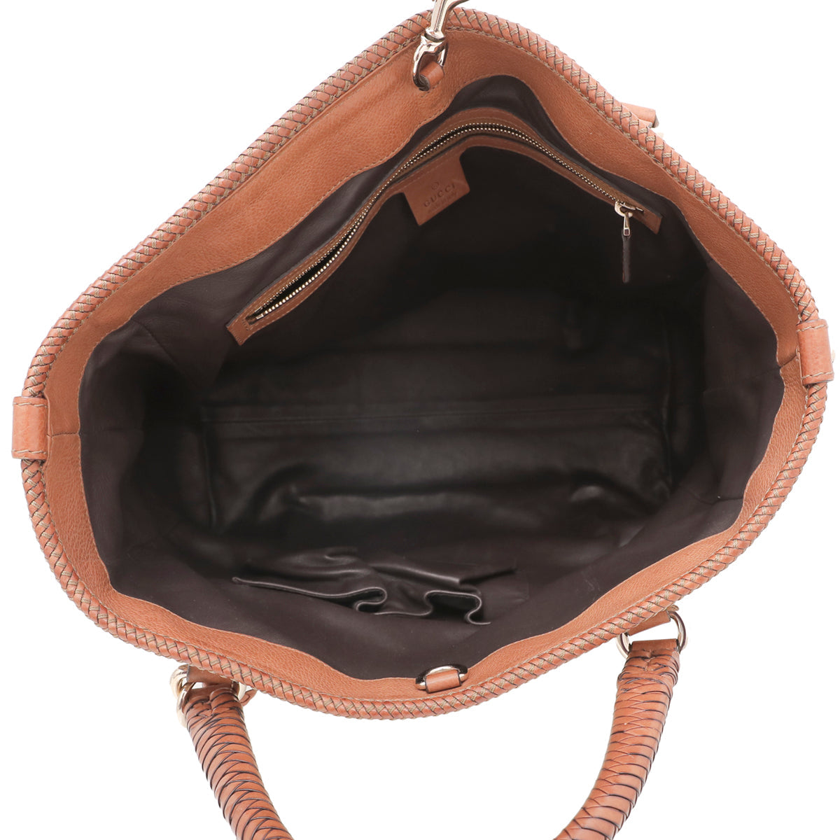 Gucci Brown Python Marrakech Tote Bag