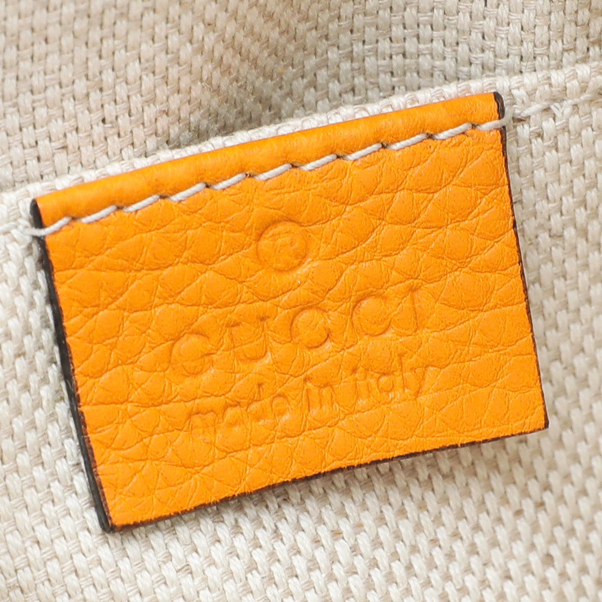 Gucci Orange Soho Tassel Mini Crossbody Bag