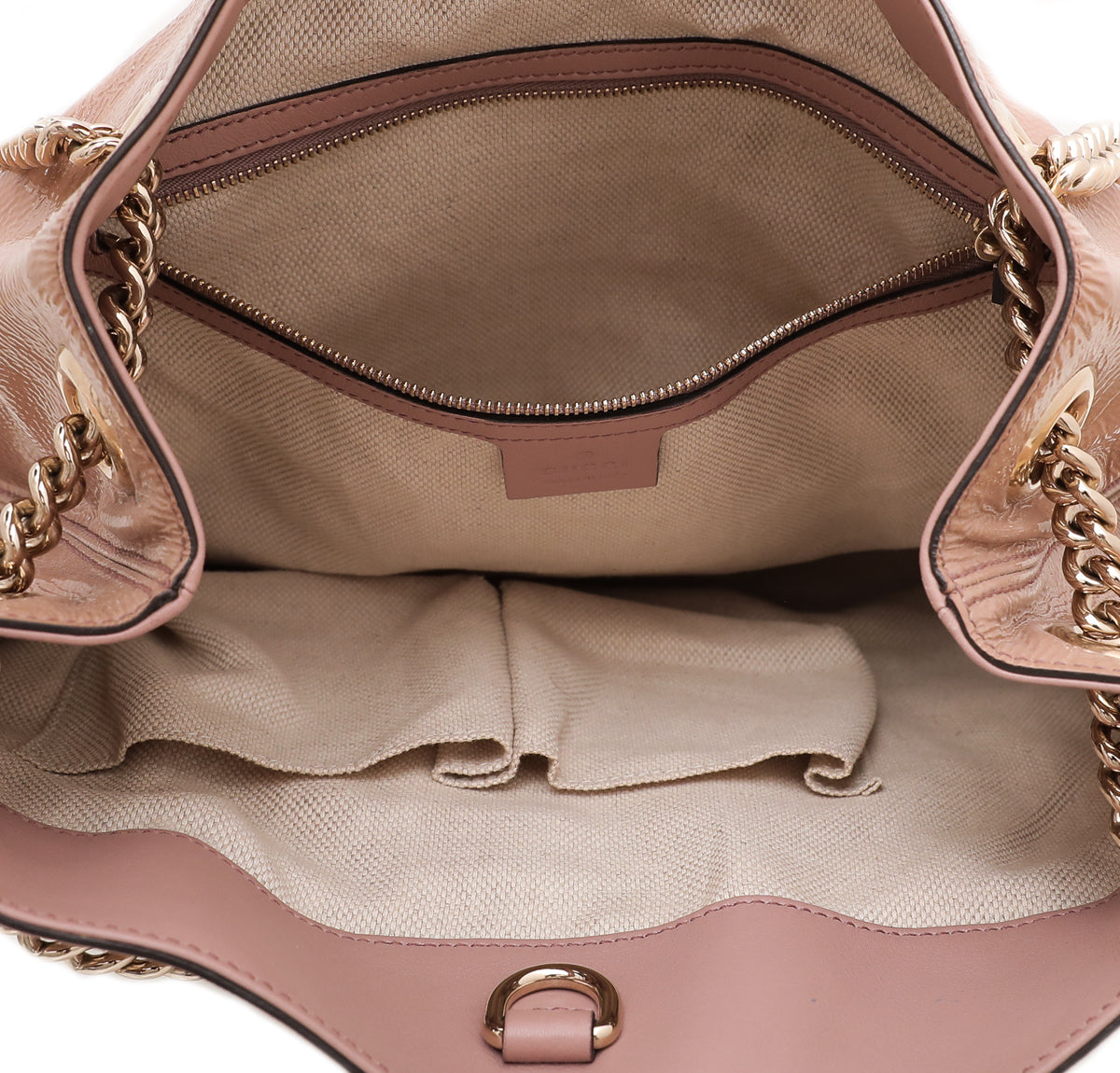 Gucci Nude Soho Tassel Tote Bag