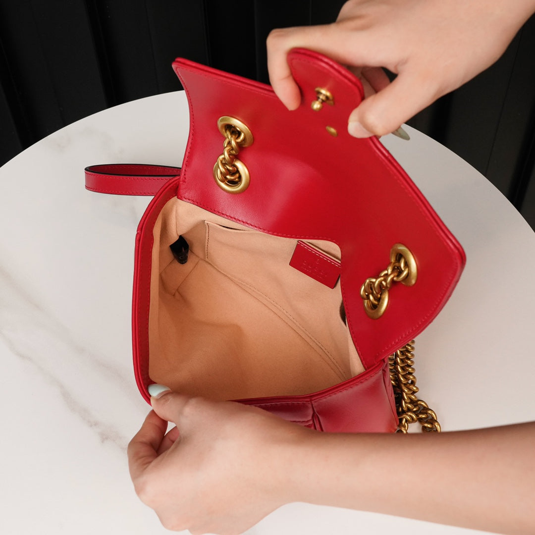 BOLSA GUCCI MARMORT MINI 22