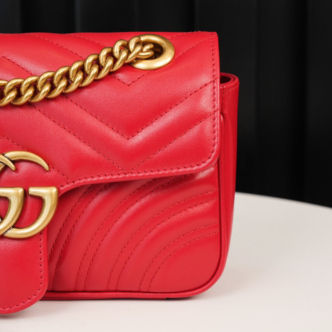 BOLSA GUCCI MARMORT MINI 22