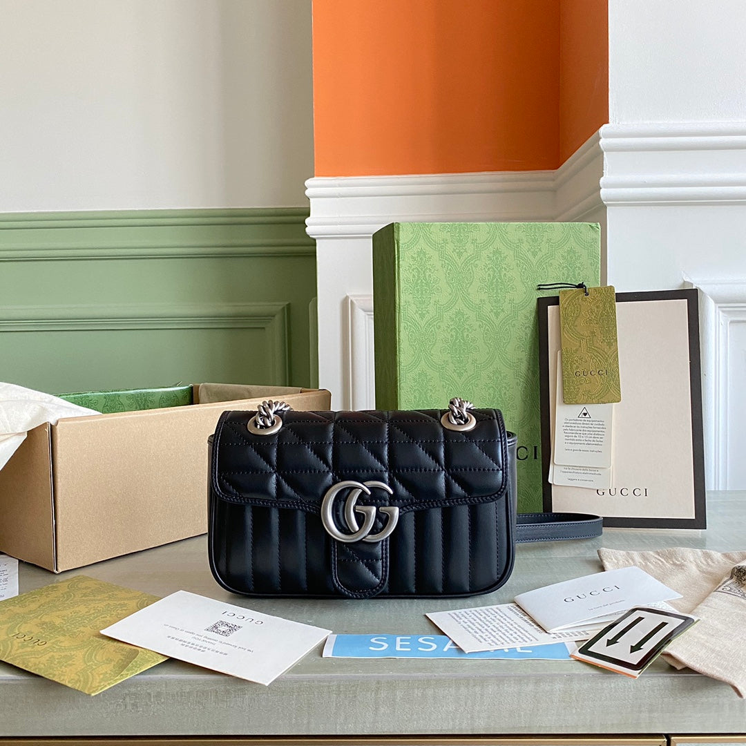 BOLSA GUCCI MARMORT MINI 22