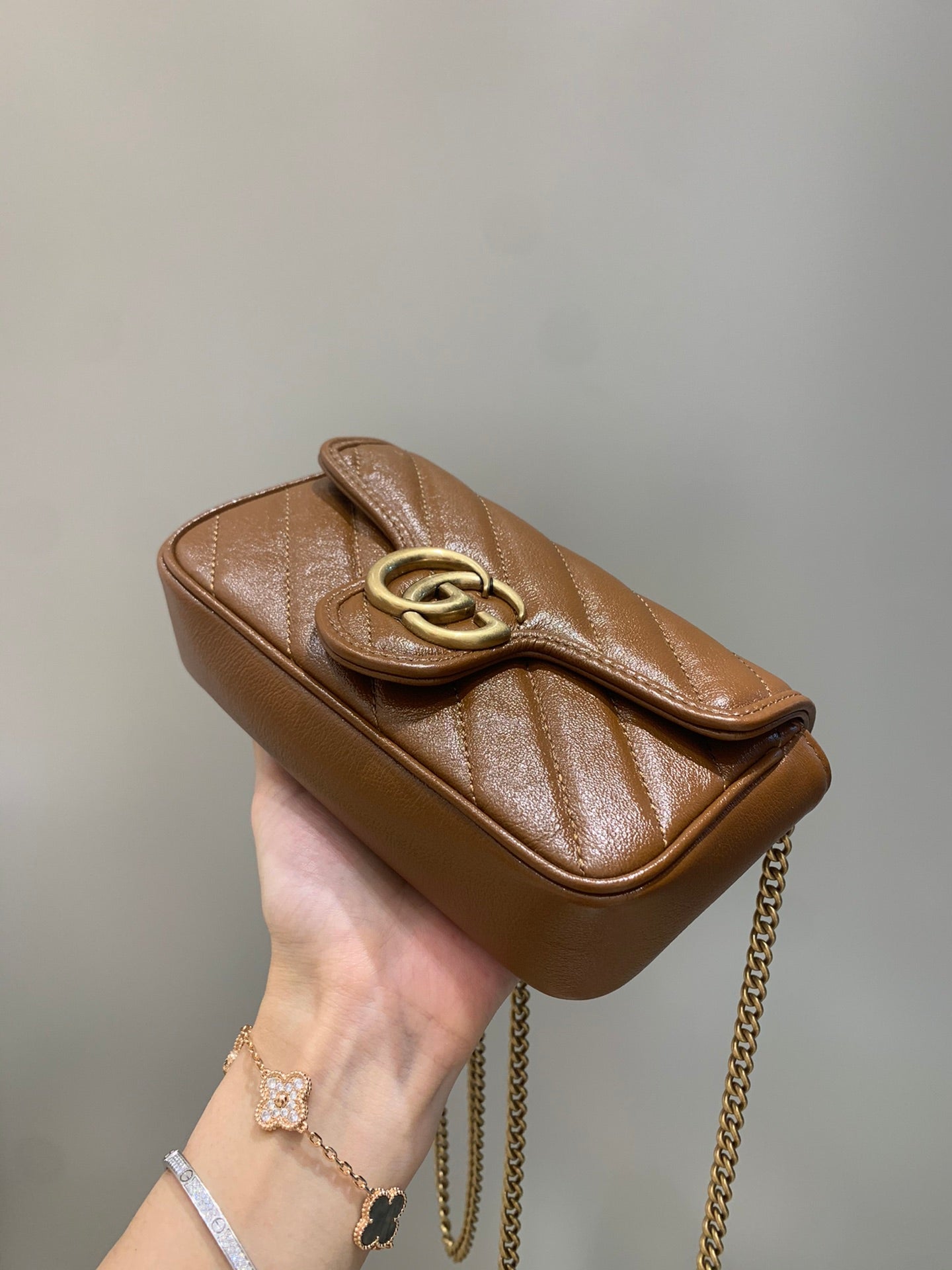 BOLSA GUCCI MARMONT SUPER MINI 16