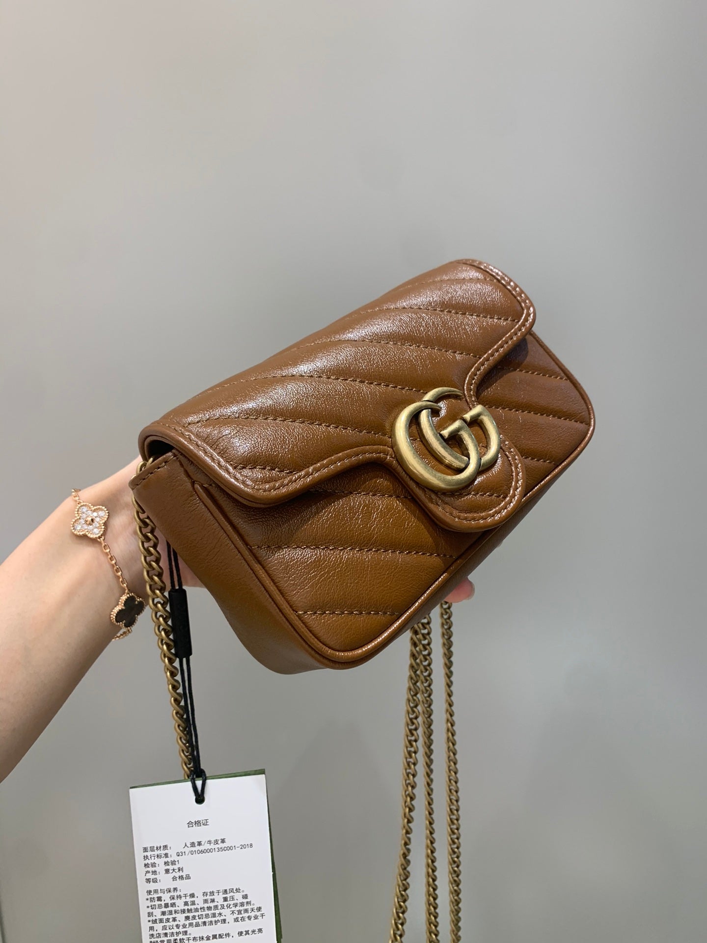 BOLSA GUCCI MARMONT SUPER MINI 16