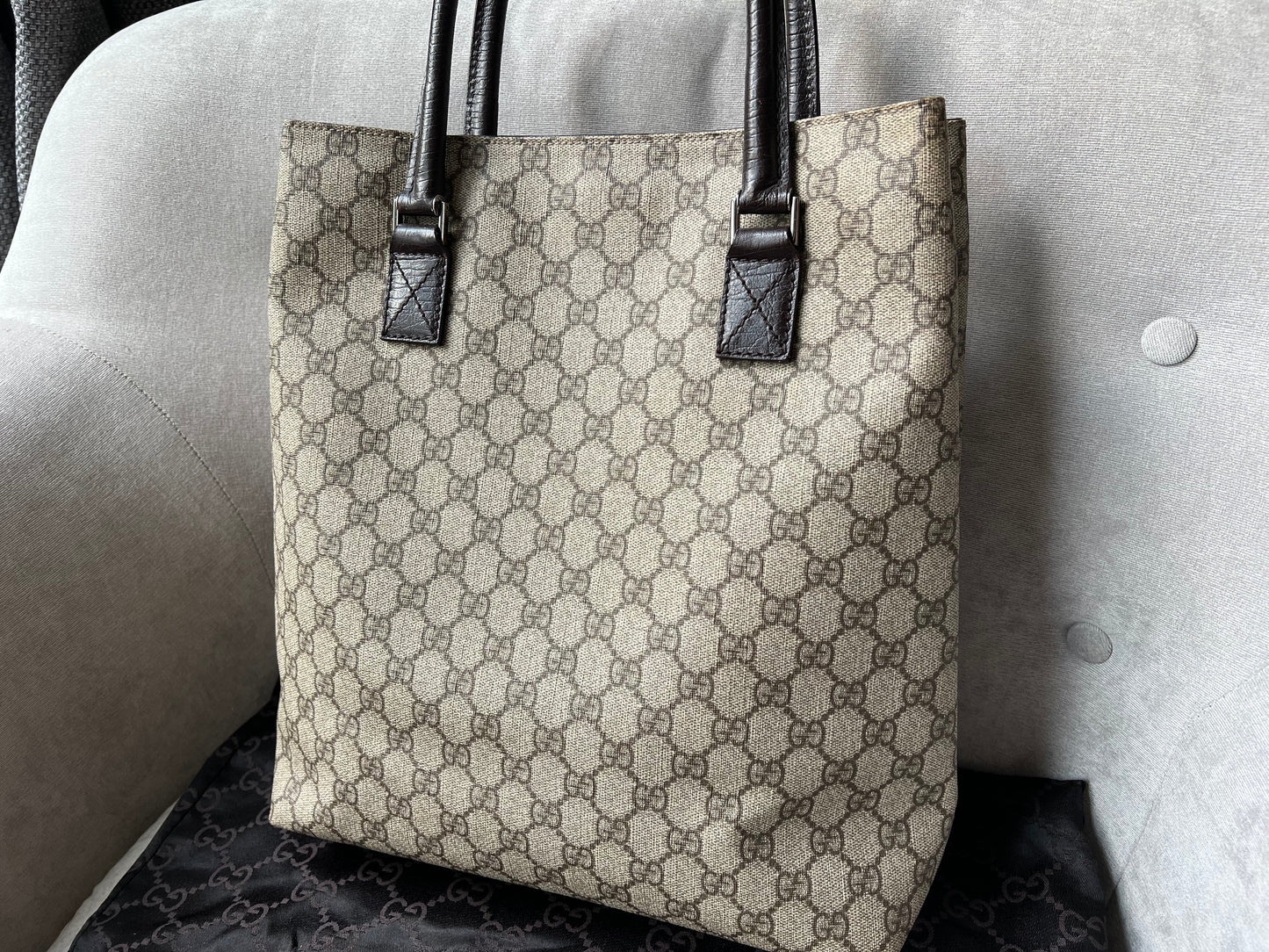 Gucci GG Monogram Canvas Tote Bag
