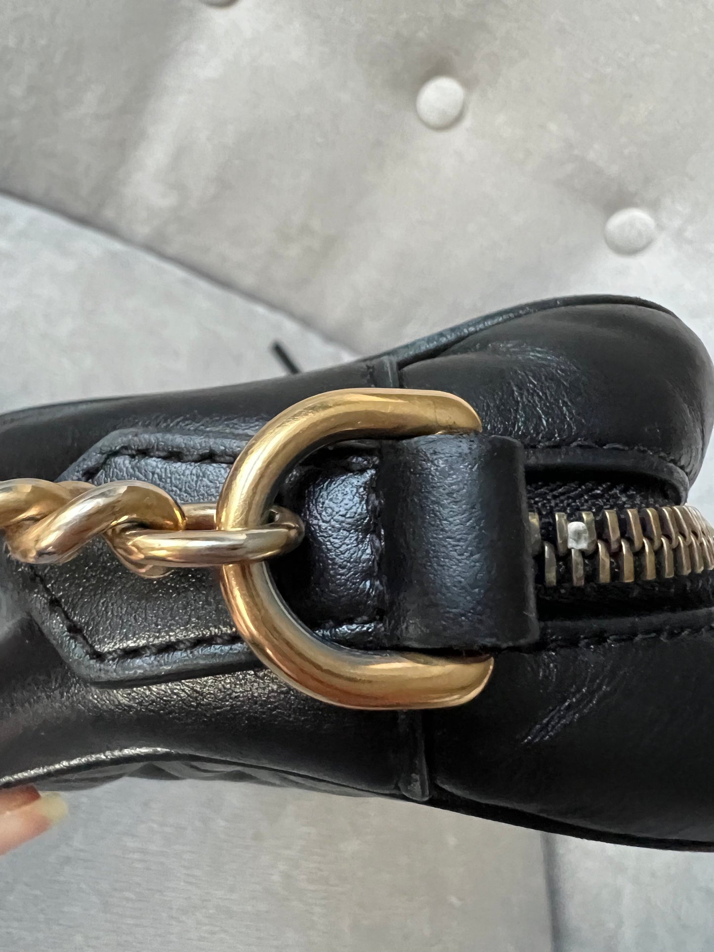 Gucci GG Black Marmont Mini Shoulder Bag (RRP £1,160)